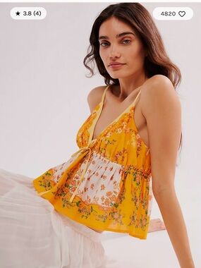 Free People double date tank
